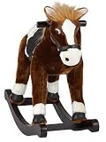 Plush Rocking Horse with Sound 22