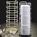 THREE ROLL TISSUE TOWER RUBBED BRONZE