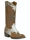 Montana Distressed Western with Python Inlays