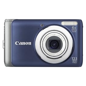 Canon - PowerShot A3100 IS - Appareil photo num�rique - 12,1 Mpix - Bleu