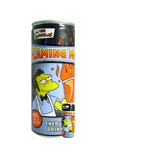 The Simpsons Flaming Moe Energy Drink