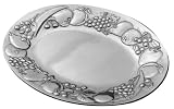 Wilton Armetale Fruit Large Oval Tray