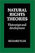 Natural Rights Theories: Their Origin and Development