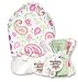 Blooming Bouquet Gift Sets - PAISLEY - Hooded Towel & Wash Set