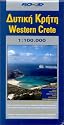 Map of Western Crete (Maps of Greek islands)