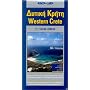 Map of Western Crete (Maps of Greek islands)