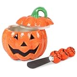 Boston Warehouse Jack-O-Lantern Dip Serving Set by 