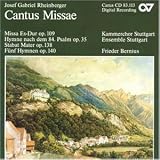 Eigenschaften Kammerchor Stuttgart  / Musica sacra Vol. 2 (Cantus Missae)