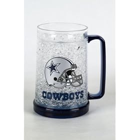  Dallas Cowboys 16oz Crystal Freezer Mug