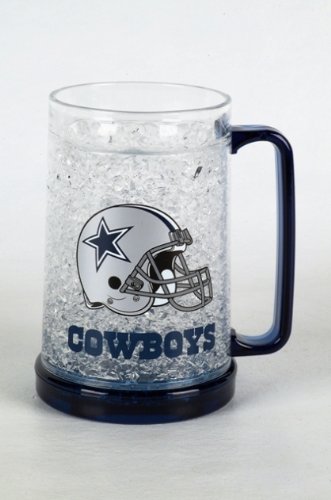 Dallas Cowboys 16oz Crystal Freezer Mug