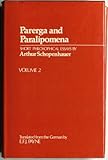 Parerga and Paralipomena : short philosophical essays