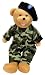Chantilly Lane Animated American Hero Army Bear