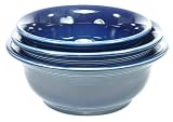 Homer Laughlin China Co. Fiesta Cobalt Blue Mixing Bowl Set 3-pc.