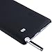 Nillkin Frosted Shield Matte Hard Back Case Cover Shell Pack of Screen Protector Film Compatible for Samsung Galaxy Note 4 N9100 (Black)