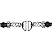 Short Straps for Sinister X5 Goggles - Black