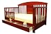 Dream On Me Deluxe Toddler day Bed, Cherry