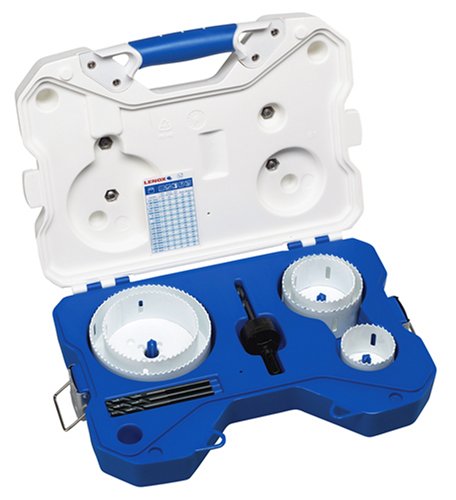 Lenox Tools 30374500G General Purpose Speed Slot Bi-Metal Hole Saw Set, 9 -Piece