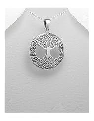 Pendant Necklace In 92.5 Sterling Silver