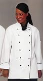 Unisex White VIP Chef Coat