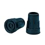 Carex Cane Tip 1", Black (Pack of 3)