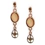 Sahara Passage Filigree Teardrop Earrings