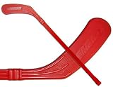 36'' Compression molded RED Hockey Stick