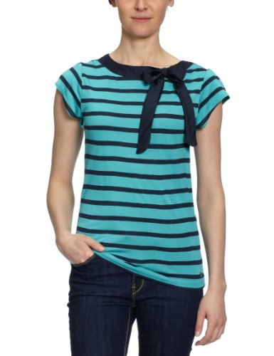MEXX Damen T-Shirt N1ME4743, Gr. 34 (XS), Blau (445) Preisvergleich