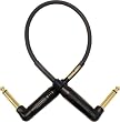 Mogami Gold Instrument 01RR Pedal/Accessories Cable R/A Ends 10 tip-to-tip