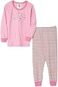 Gerber Butterfly Stripe Cotton PJs Two Piece, Mid Pink, 24 Months