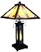 Mission Double Lit Table Lamp 15