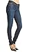 True Religion Women's Casey Low Rise Super Skinny Jean In Picasso's Blues