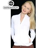 Bette & Court Womens Cardigan Sweater (Color=White,Size=Small)