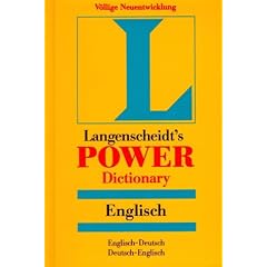 Langenscheidt's Power Dictionary, Englisch