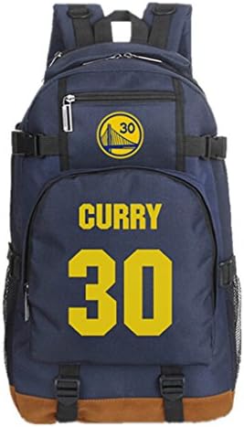 Kayisamo Stephen Curry Cosplay NBA Basketball Fans Luminous Backpack School Bag