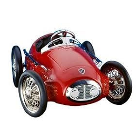 American-Retro Red Pedal Racer