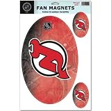 New Jersey Devils Official Logo Car Magnet Set