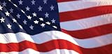 American Flag Rear Window Graphic 18 x 52