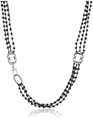 Love Heals Black Necklace, 40"