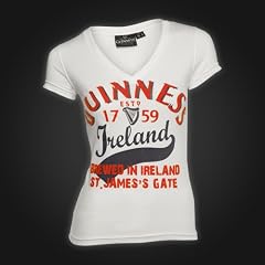 Guinness White Orange Brew in Ireland Ladies Tee