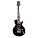 Dean Playmate EVO Junior Solid Body Electric Guitar, Classic Black, 3/4-Size