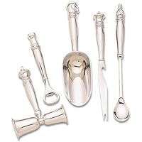Reed and Barton Silver-plated Chess Bar Set