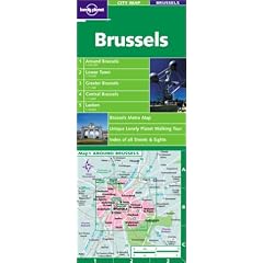 Brussels (Lonely Planet City Map)