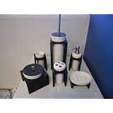 6pc Complet Bathroom Set by Kinetikdesigns.com
