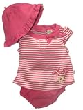 Butterfly & Stripe Diaper Cover Set by Little Me