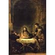 Rembrandt Harmensz. van Rijn (Christ at Emmaus) Art Poster Print - 13x19
