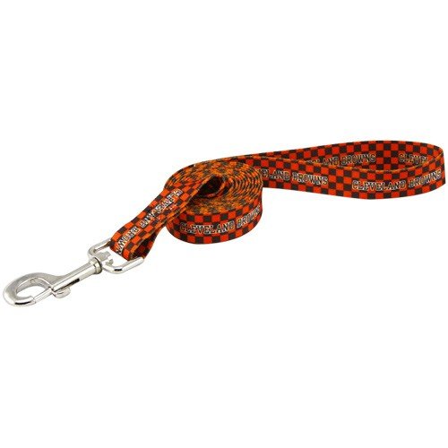 Cleveland Browns 6' Brown-Orange Large Pet Leash (Large)