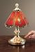 Coca-Cola Touch Lamp Red / Brass-tone