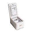 MediaVault, 11-5/8w x 17-1/2d x 10-1/2h, UL Listed 125&deg; for Fire, White