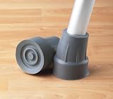 Guardian Crutch Tips 7/8IN, LG, GRAY - 1 Pair