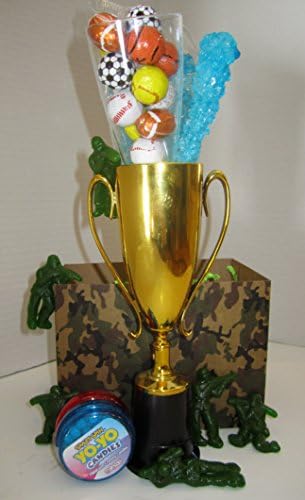 Boys Will Be Boys Candy Gift Basket filled with Novelty Candy and Chocolate